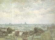 Vincent Van Gogh View of the Roofs of Paris (nn04) Spain oil painting artist